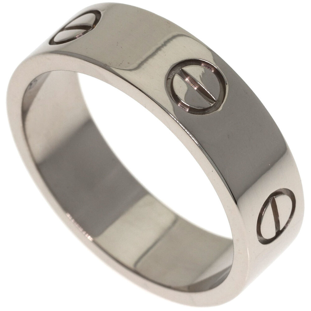 CARTIER Authentic 18k Silver Love Ring #58